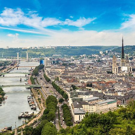 Ferienwohnung Boheme Chic - Standing - Calme Rouen Exterior foto