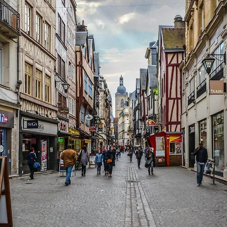 Ferienwohnung Boheme Chic - Standing - Calme Rouen Exterior foto