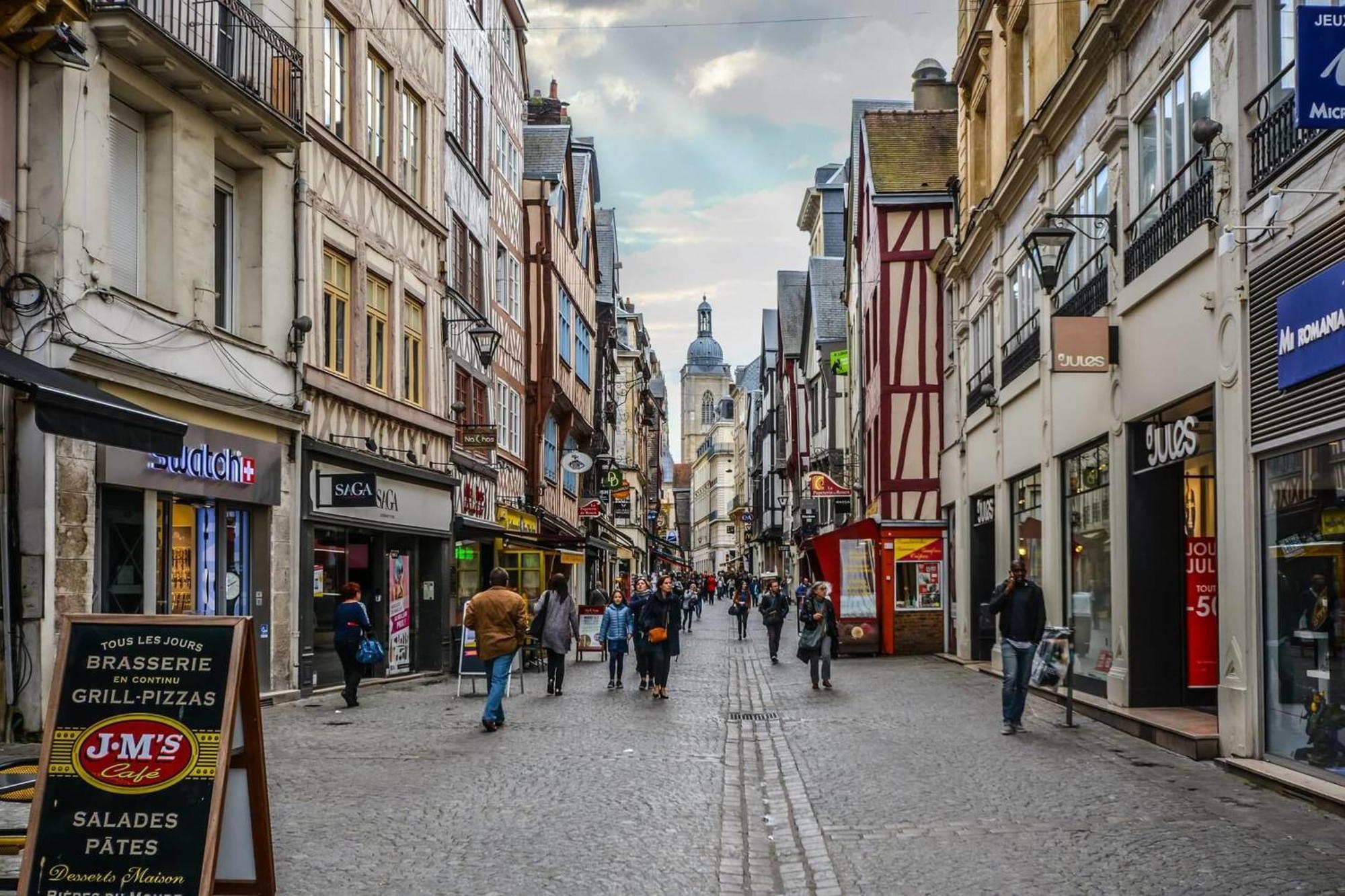 Ferienwohnung Boheme Chic - Standing - Calme Rouen Exterior foto